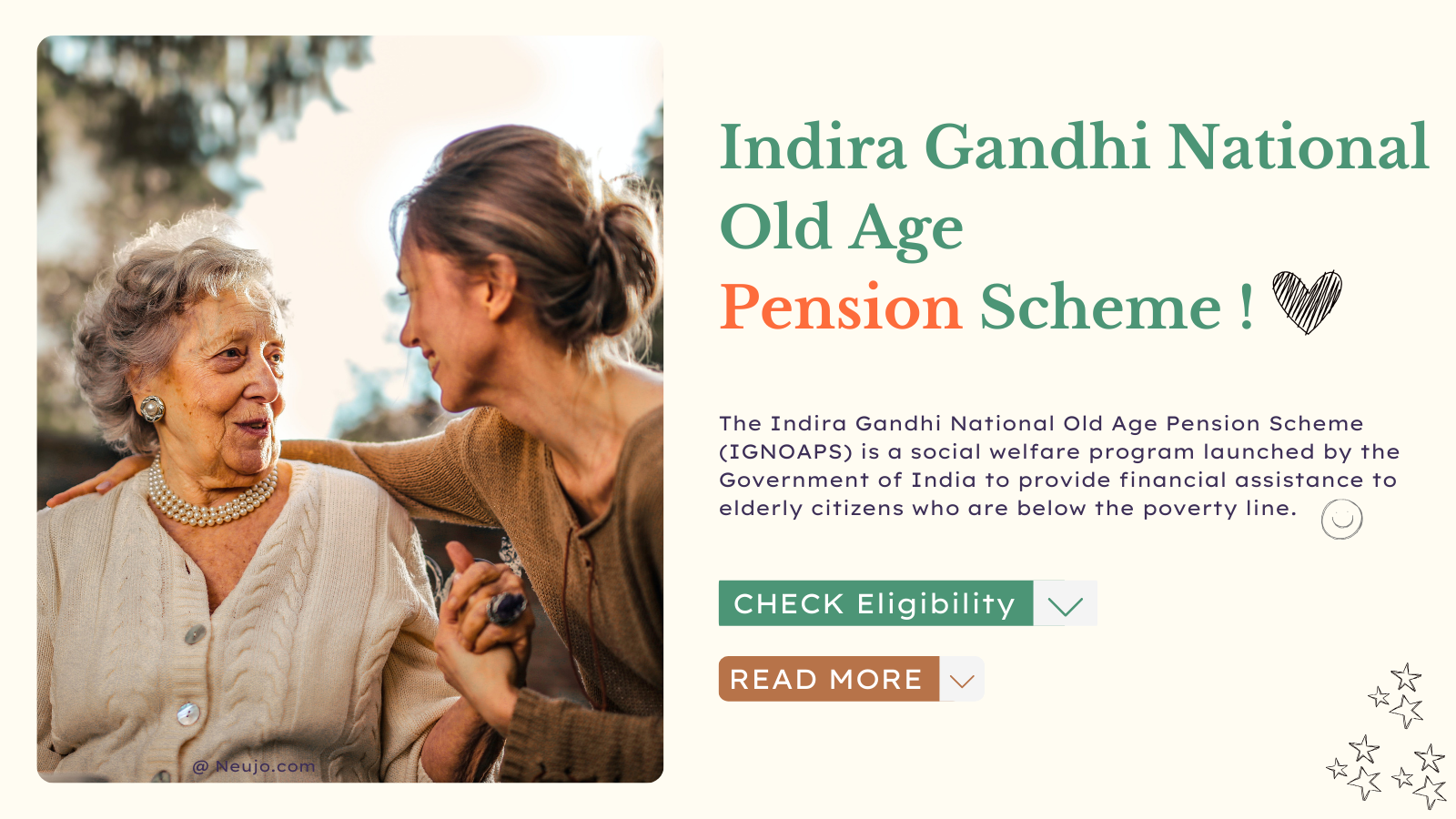 Indira Gandhi National Old Age Pension Scheme (IGNOAPS)